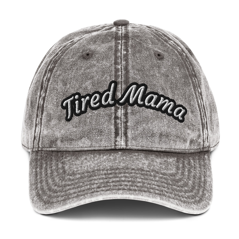 Tired Mama (The OG) Vintage Cotton Twill Cap