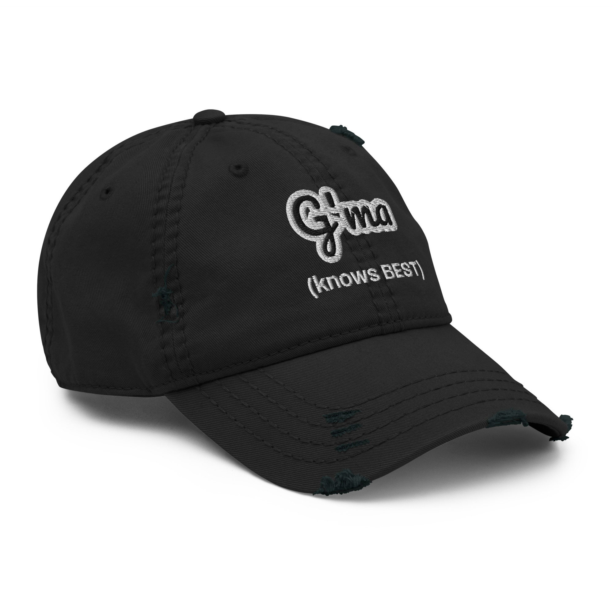 G'ma (knows BEST) Distressed Hat - Image 3