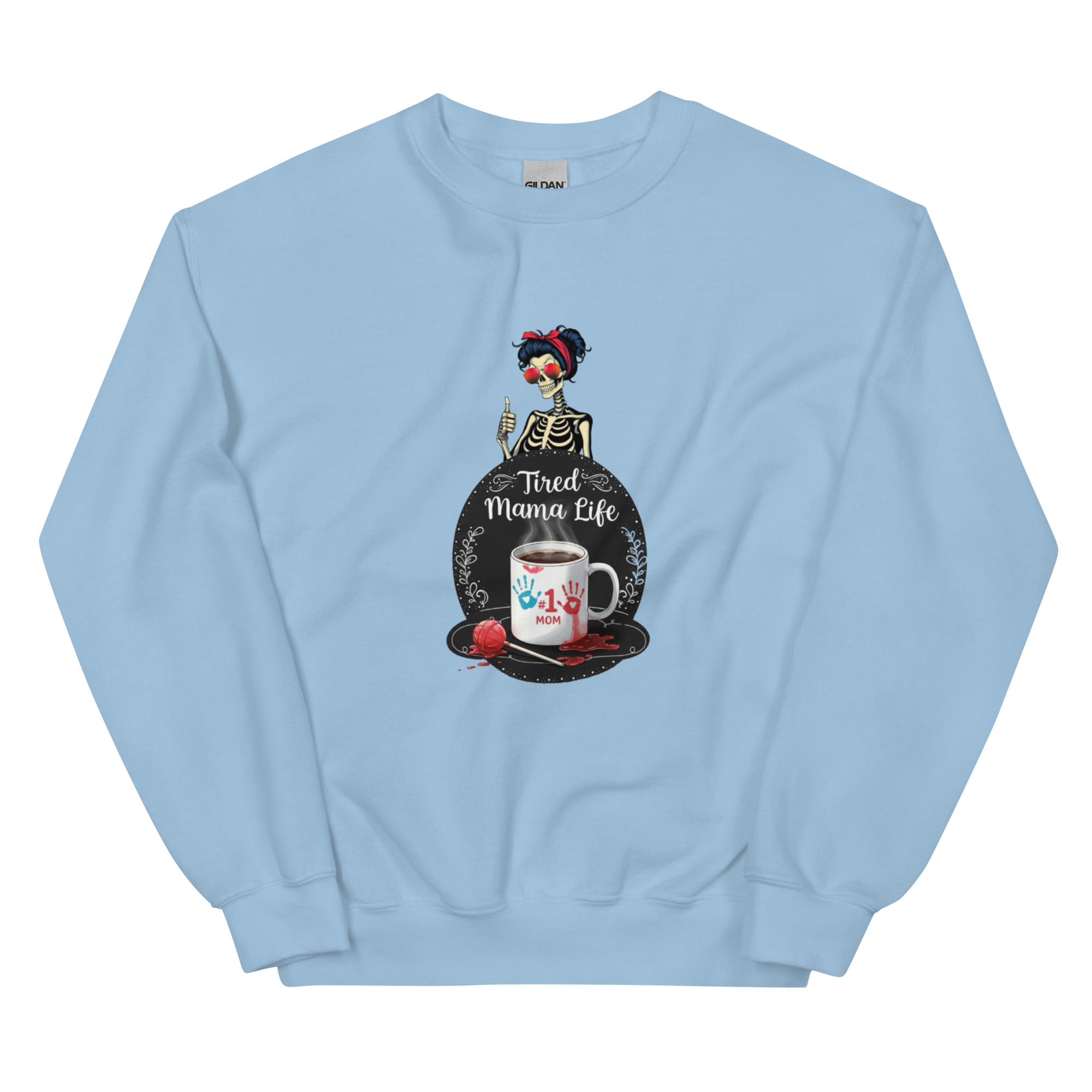 Tired Mama OG LOGO Unisex Sweatshirt - Image 4