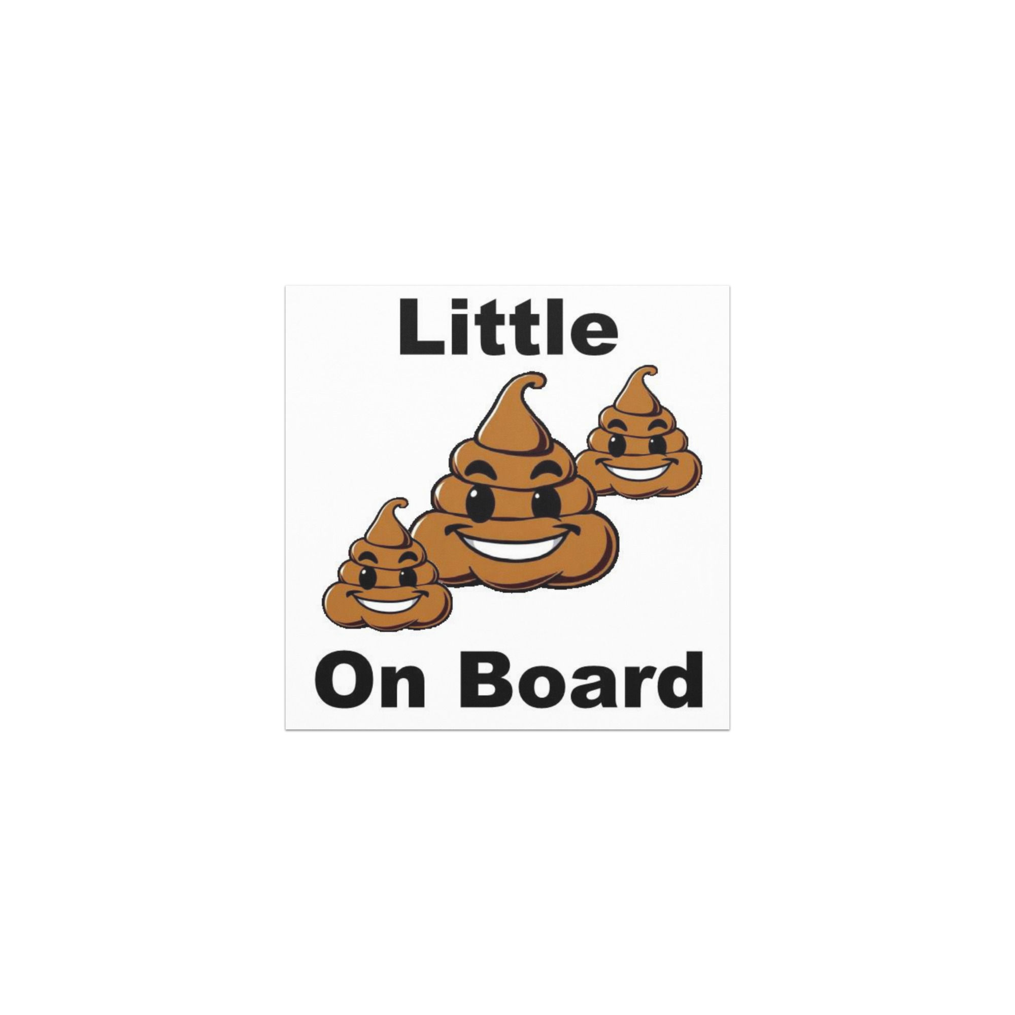 Car Magnet: Little π©π©π© On Board
