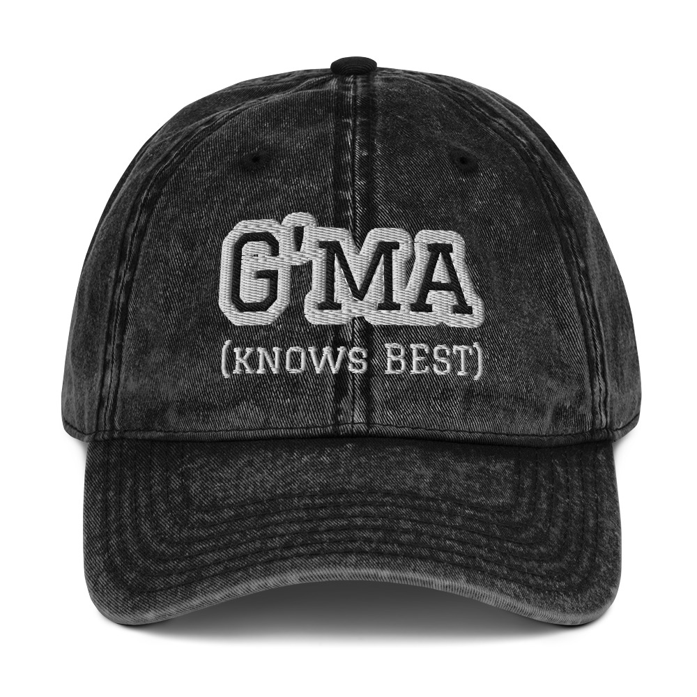Vintage Cotton Twill Cap