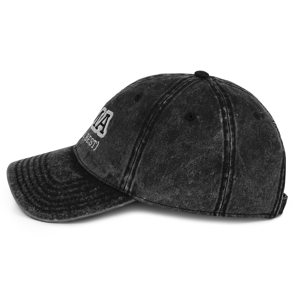 Vintage Cotton Twill Cap - Image 4
